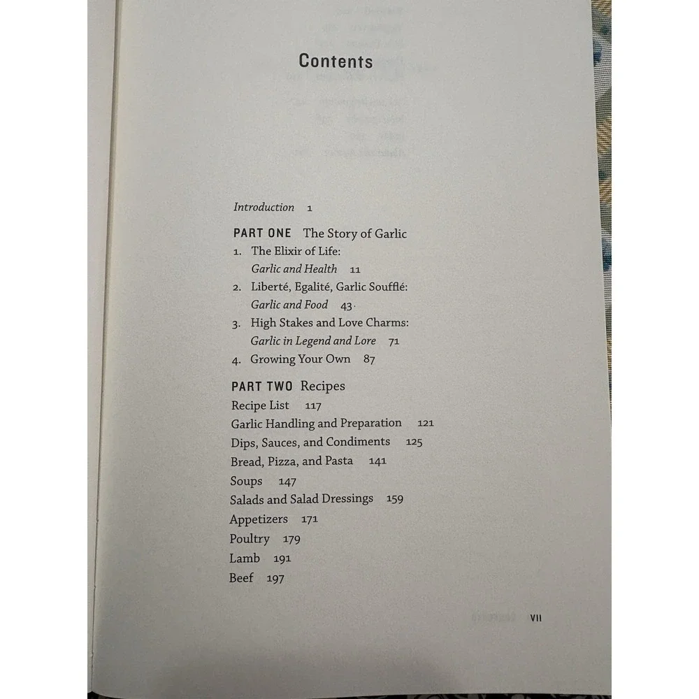 Garlic, an Edible Biography: Robin Cherry Signed First Edition Includes 100 Rec